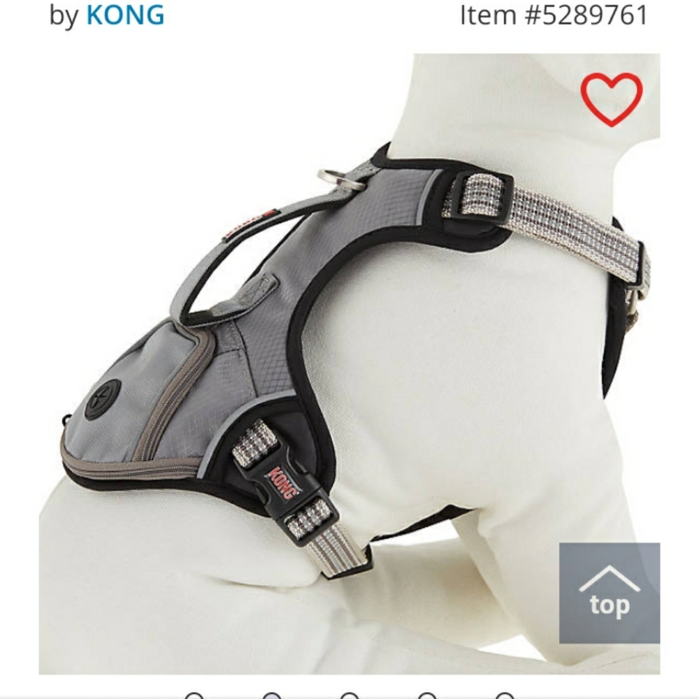 Kong reflective harness size small